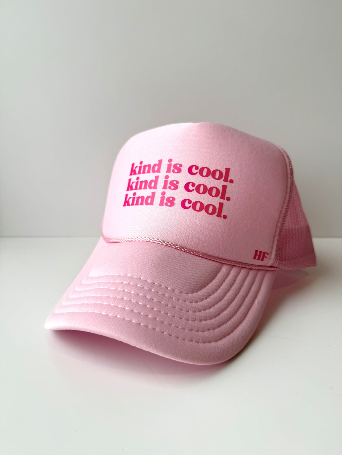 kind is cool. trucker hat