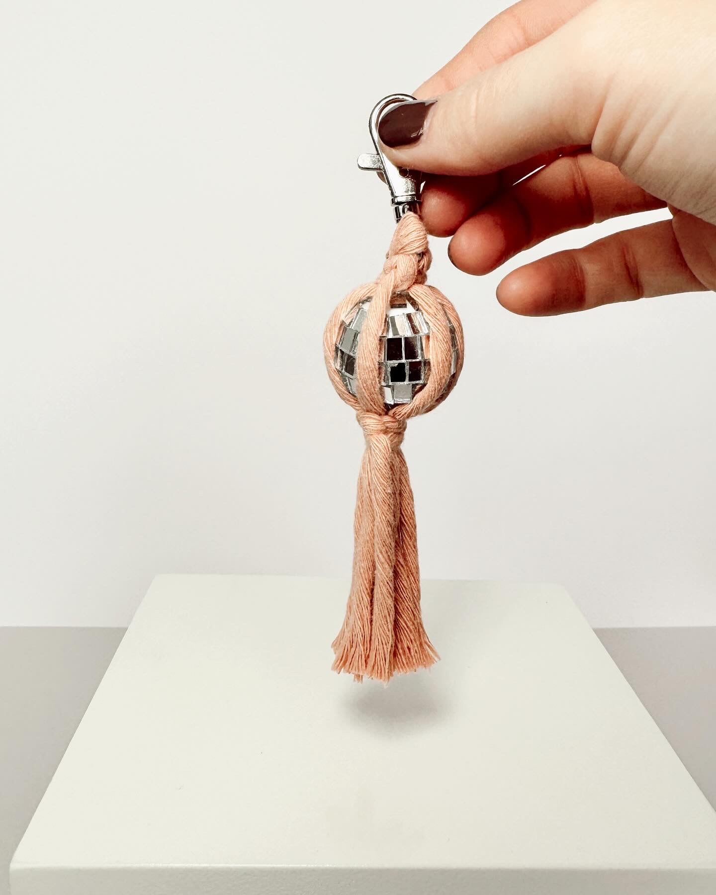 Mini Disco Ball Keychain