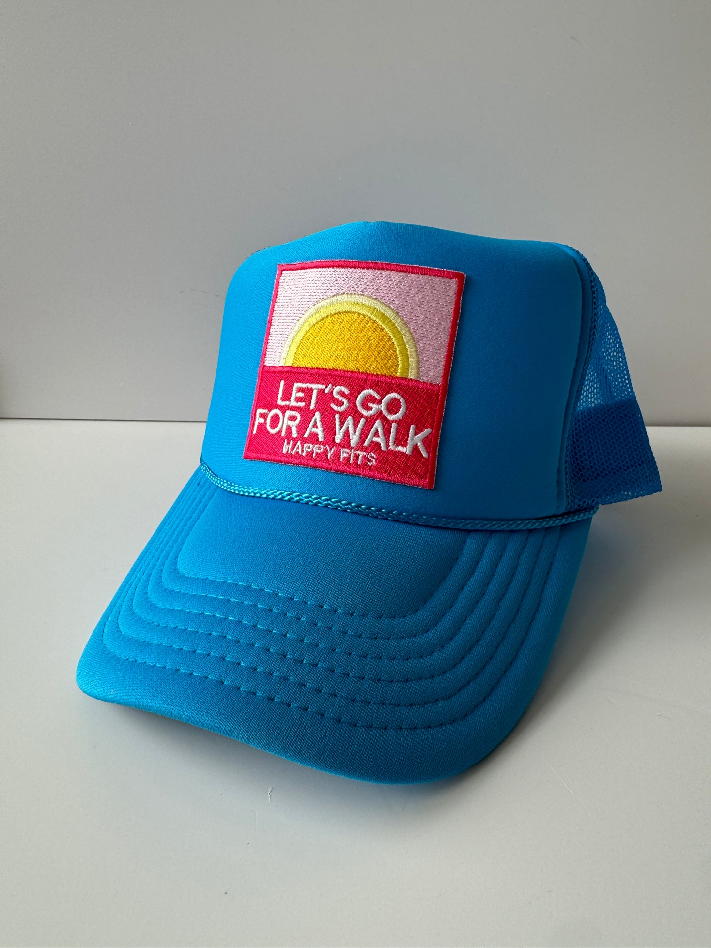 Let’s Go For A Walk Patch Trucker Hat